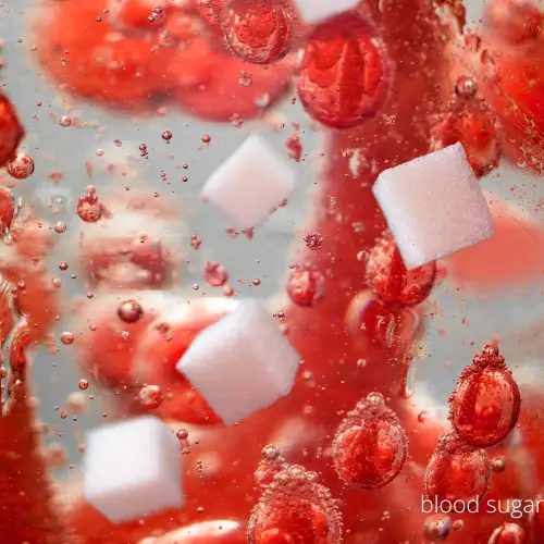 sugar removed from the blood