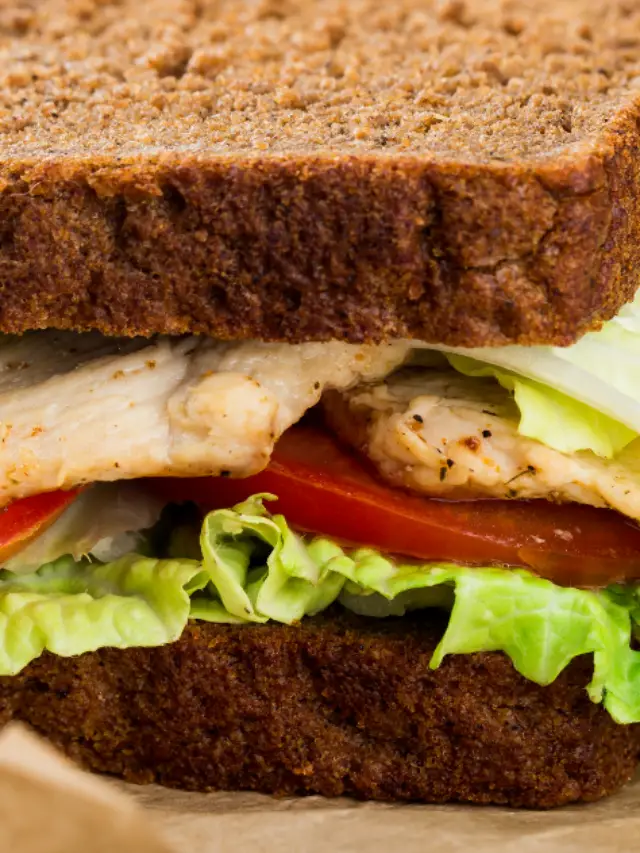 healthy Chicken sandwich recipe